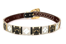 Cargar imagen en el visor de la galería, Rhinestone Belt - #5011 Longhorn Buckle w Rhombic Diamond Stone