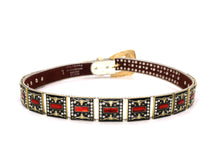 Cargar imagen en el visor de la galería, Rhinestone Belt - #5051 Longhorn Buckle w Double Longhorn