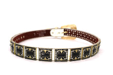 Cargar imagen en el visor de la galería, Rhinestone Belt - #5051 Longhorn Buckle w Double Longhorn