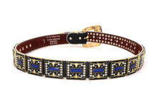 Cargar imagen en el visor de la galería, Rhinestone Belt - #5051 Longhorn Buckle w Double Longhorn