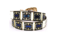 Cargar imagen en el visor de la galería, Rhinestone Belt - #5051 Longhorn Buckle w Double Longhorn