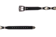 Load image into Gallery viewer, Concho Belt- #8030-8035 Silver Western Concho Belt