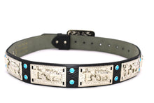 Load image into Gallery viewer, Concho Belt- #801 Silver Concho & Colorful Rhinestone