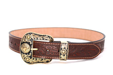 Cargar imagen en el visor de la galería, Plain Belt- #8051-8057 Longhorn Horse Crocodile Prayer Floral