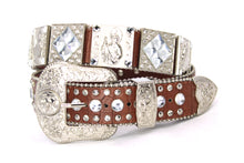 Load image into Gallery viewer, Rhinestone Belt - #8051 St.Jude Jesus