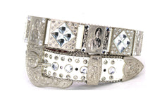 Load image into Gallery viewer, Rhinestone Belt - #8051 St.Jude Jesus