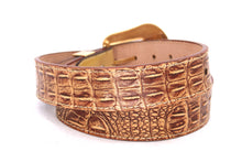 Cargar imagen en el visor de la galería, Plain Belt- #8051-8057 Longhorn Horse Crocodile Prayer Floral