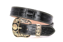 Cargar imagen en el visor de la galería, Plain Belt- #8051-8057 Longhorn Horse Crocodile Prayer Floral