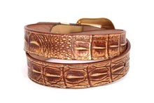 Cargar imagen en el visor de la galería, Plain Belt- #8051-8057 Longhorn Horse Crocodile Prayer Floral