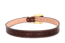 Cargar imagen en el visor de la galería, Plain Belt- #8051-8057 Longhorn Horse Crocodile Prayer Floral