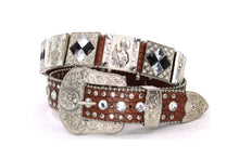 Load image into Gallery viewer, Rhinestone Belt - #8051 St.Jude Jesus