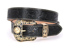 Load image into Gallery viewer, Plain Belt- #8051-8057 Longhorn Horse Crocodile Prayer Floral