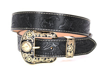 Cargar imagen en el visor de la galería, Plain Belt- #8051-8057 Longhorn Horse Crocodile Prayer Floral