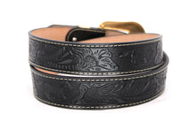 Cargar imagen en el visor de la galería, Plain Belt- #8051-8057 Longhorn Horse Crocodile Prayer Floral