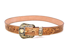 Cargar imagen en el visor de la galería, Plain Belt- #8051-8057 Longhorn Horse Crocodile Prayer Floral