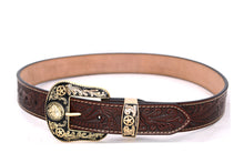Load image into Gallery viewer, Plain Belt- #8051-8057 Longhorn Horse Crocodile Prayer Floral