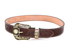 Cargar imagen en el visor de la galería, Plain Belt- #8051-8057 Longhorn Horse Crocodile Prayer Floral