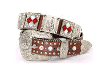Load image into Gallery viewer, Rhinestone Belt - #8051 St.Jude Jesus