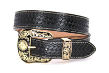 Cargar imagen en el visor de la galería, Plain Belt- #8051-8057 Longhorn Horse Crocodile Prayer Floral