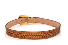 Cargar imagen en el visor de la galería, Plain Belt- #8051-8057 Longhorn Horse Crocodile Prayer Floral