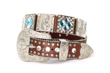 Load image into Gallery viewer, Rhinestone Belt - #8051 St.Jude Jesus