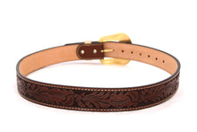 Load image into Gallery viewer, Plain Belt- #8051-8057 Longhorn Horse Crocodile Prayer Floral