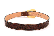 Cargar imagen en el visor de la galería, Plain Belt- #8051-8057 Longhorn Horse Crocodile Prayer Floral