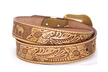 Cargar imagen en el visor de la galería, Plain Belt- #8051-8057 Longhorn Horse Crocodile Prayer Floral