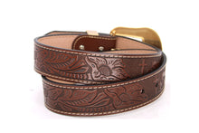 Cargar imagen en el visor de la galería, Plain Belt- #8051-8057 Longhorn Horse Crocodile Prayer Floral