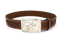 Load image into Gallery viewer, Embroidery Belt- 810 2'' Width Aztec Fabric Print