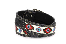 Load image into Gallery viewer, Embroidery Belt- 810 2'' Width Aztec Fabric Print