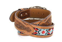 Load image into Gallery viewer, Embroidery Belt- 810 2'' Width Aztec Fabric Print