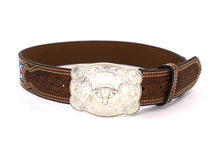 Load image into Gallery viewer, Embroidery Belt- 810 2'' Width Aztec Fabric Print