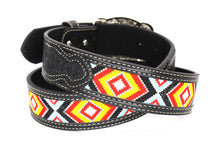 Load image into Gallery viewer, Embroidery Belt- 810 2'' Width Aztec Fabric Print