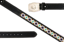 Load image into Gallery viewer, Embroidery Belt- 810 2'' Width Aztec Fabric Print