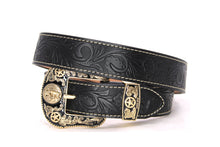 Cargar imagen en el visor de la galería, Plain Belt- #8051-8057 Longhorn Horse Crocodile Prayer Floral