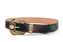 Cargar imagen en el visor de la galería, Plain Belt- #8051-8057 Longhorn Horse Crocodile Prayer Floral