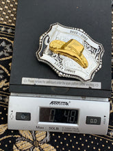Cargar imagen en el visor de la galería, B55- Cowboy Hat Silver