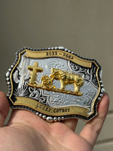 Cargar imagen en el visor de la galería, B55- Cowboy Prayer Gold & Silver