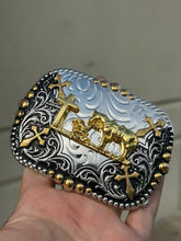 Cargar imagen en el visor de la galería, B54- Cowboy Prayer Gold & Silver
