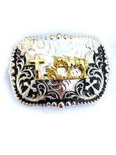 Cargar imagen en el visor de la galería, B54- Cowboy Prayer Silver