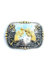 Cargar imagen en el visor de la galería, B54- Double Guns Gold & Silver