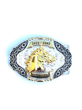 Cargar imagen en el visor de la galería, B53- Horse Head Gold&Silver