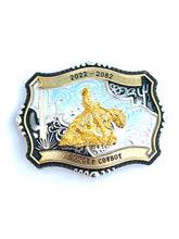 Cargar imagen en el visor de la galería, B55- Horse Rider Gold&Silver