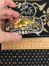 Cargar imagen en el visor de la galería, B54- Horse Head Gold&Silver