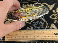 Cargar imagen en el visor de la galería, B53- Longhorn Gold&Silver