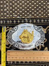 Load image into Gallery viewer, B53- Longhorn Horseshoe Silver
