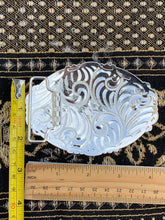 Load image into Gallery viewer, B53- Longhorn Horseshoe Silver