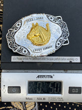 Load image into Gallery viewer, B53- Longhorn Horseshoe Silver