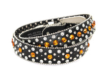 Cargar imagen en el visor de la galería, Rhinestone Belt- #001 002 004 Bling Rhinestone Unisex Leather Belt